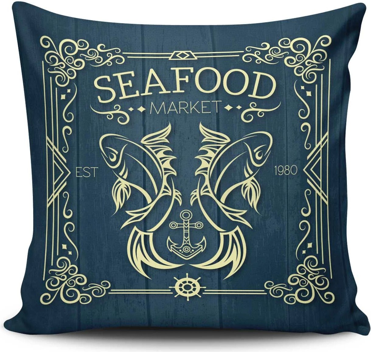 Jastëk dekorativ Aberto Design, NKRLNT-312, shumëngjyrësh, 43x43cm