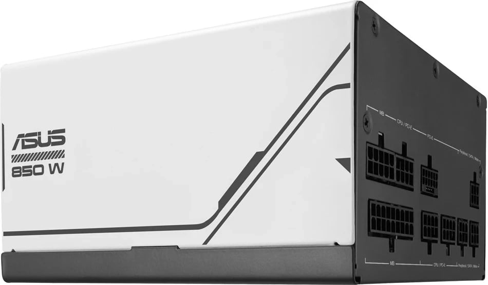 Njësi furnizimi me rrymë ASUS AP-850G, 850 W, ATX, E zezë, E bardhë