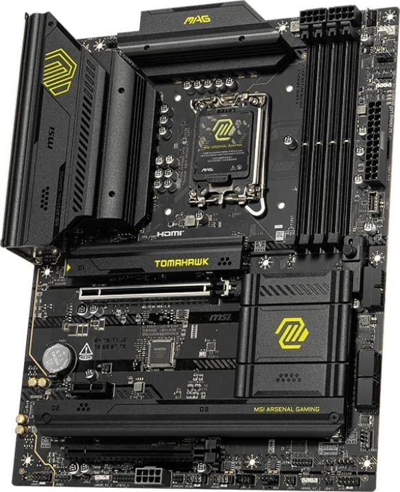 Pllakë amë MSI MAG B860 TOMAHAWK WIFI, Socket LGA 1851, ATX, E zezë