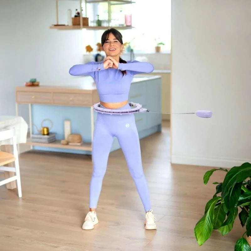 Hula hoop për fitnes HMS, vjollcë