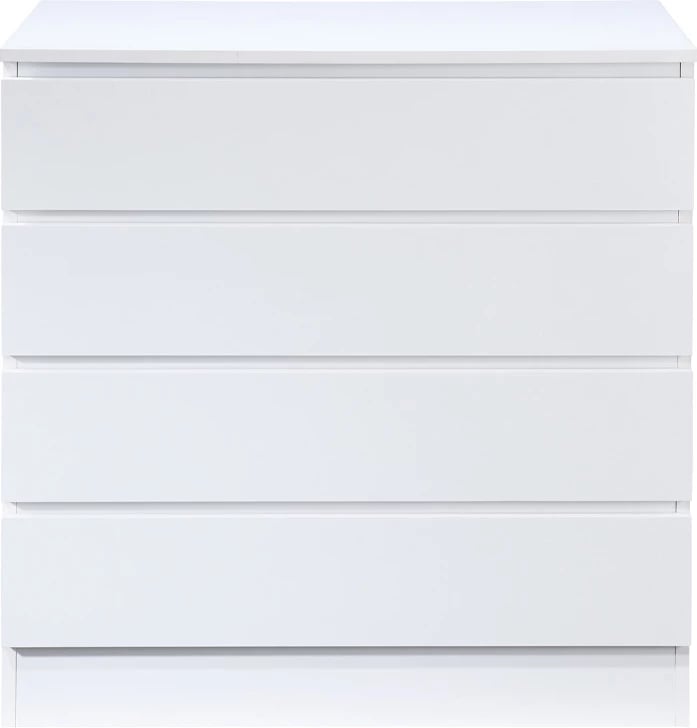 Komodë POLO me 4 sirtarë, e bardhë, 76x40x81