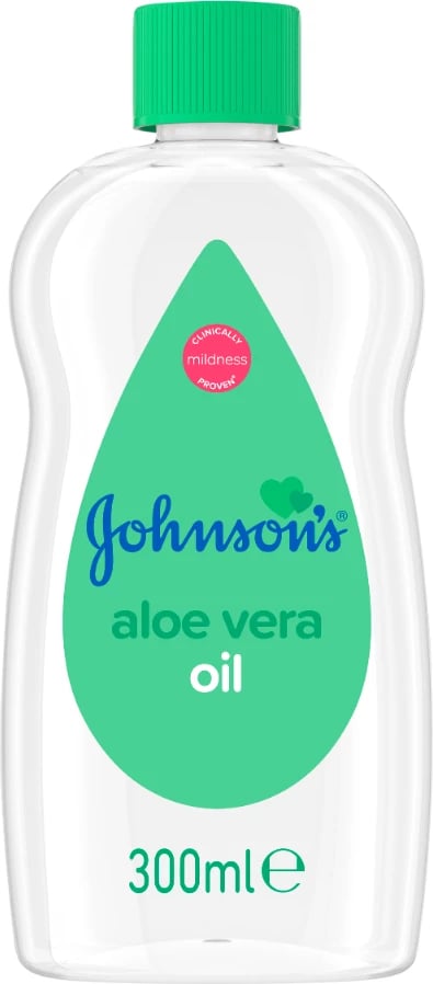 Vaj Johnson Baby Oil Aloe Vera, 300 ml