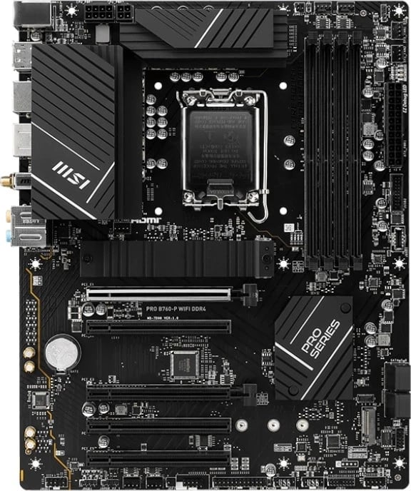 Pllakë amë MSI PRO B760-P WIFI DDR4 - Intel B760