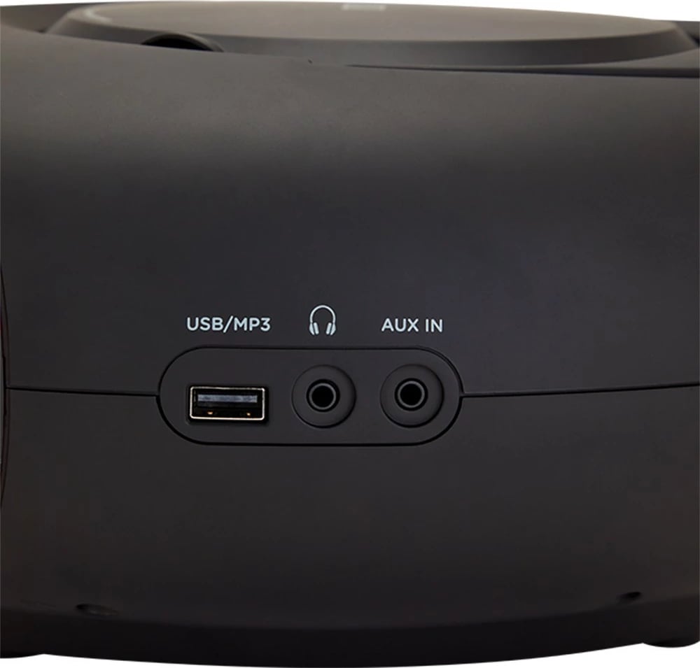 Boombox AIWA BBTU-400BK, CD/MP3, Bluetooth, USB, FM radio, E zezë/Gri
