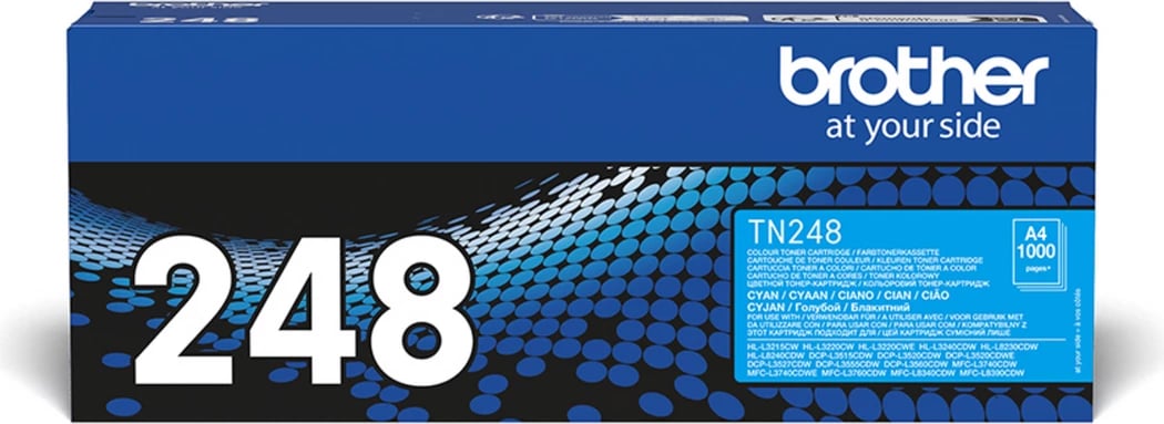 Toner Brother TN-248C rendiment 1000 faqe, cyan