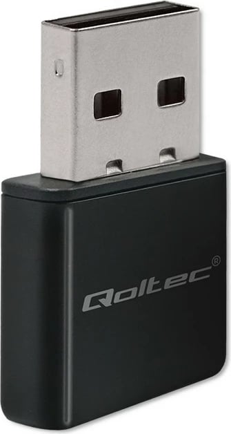 Adapter WiFi mini Qoltec 56986, USB 2.0, 300 Mbps, i zi