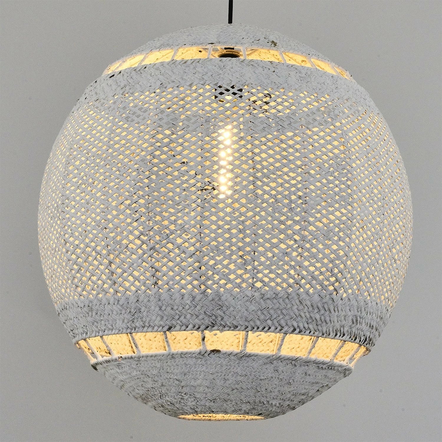 Llambë tavani Opviq, kapak ratan, trup plastik, e bardhë, 50x120cm, 4461-18-01