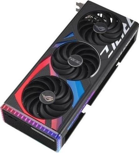 Kartë grafike ASUS GeForce RTX 4070 Ti SUPER ROG STRIX Gaming OC, 16GB DLSS 3 Kartë grafike ASUS GeForce RTX 4070 Ti SUPER ROG STRIX Gaming OC, 16GB DLSS 3