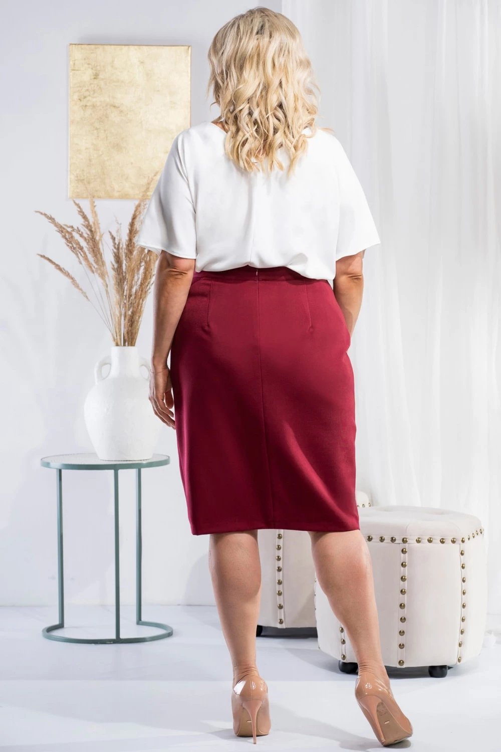 Fustan për femra Karko 180463, i kuq