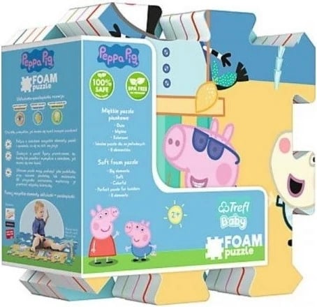 Puzzle shkumë Peppa Pig Trefl 61363, Verore