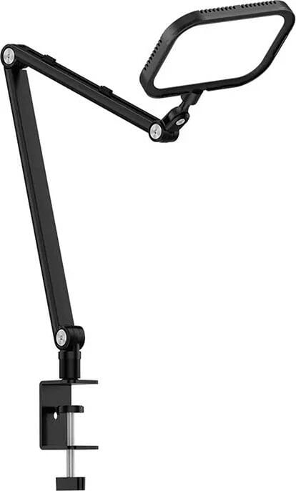 Llambë tavoline LED Apexel APL-FL25, 2800 lm, 3 mënyra ndriçimi, rregullim ndriçimi, USB, e zezë