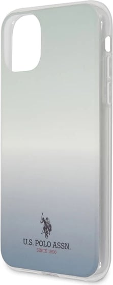 Mbështjellës U.S. Polo Assn. USHCN65TRDGLB për iPhone 11 Pro Max, Pattern Gradient, kaltër