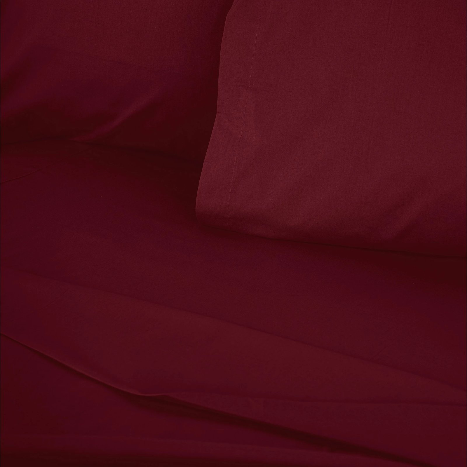 Çarçaf i sheshtë king size, ngjyrë dusty rose, L'essentiel, 240x290cm