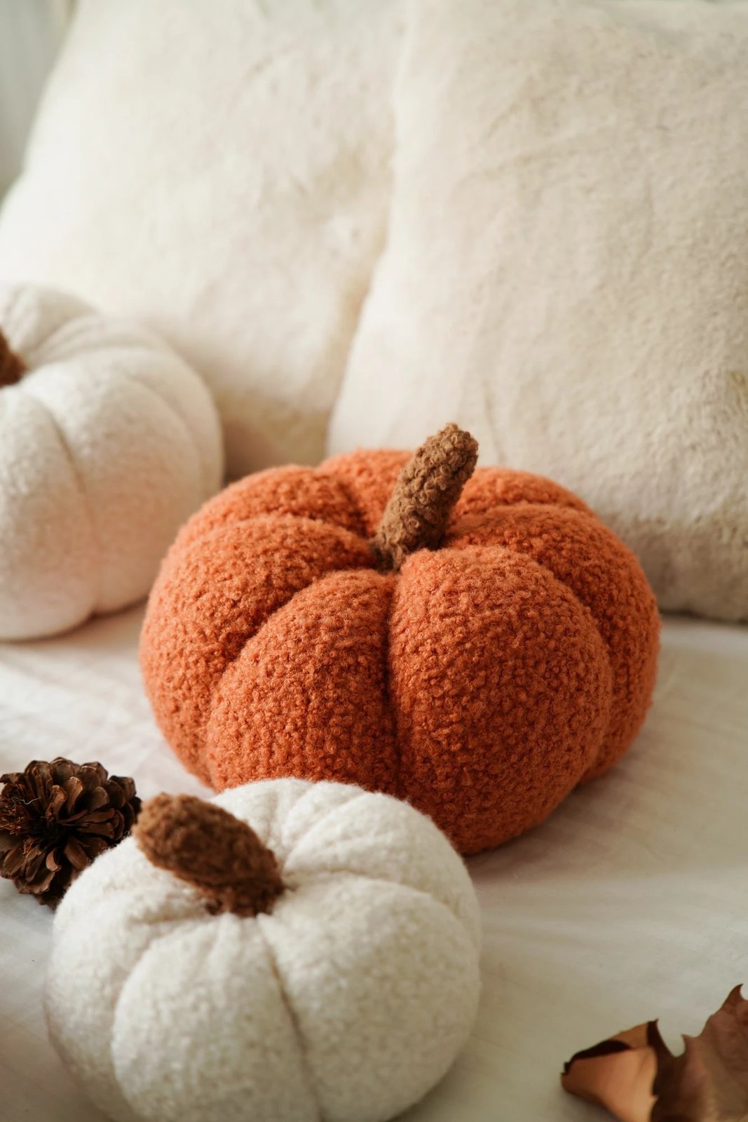 Jastëk Bal Kabagi i madh, ngjyrë e kuqe tjegulle, Evila Originals