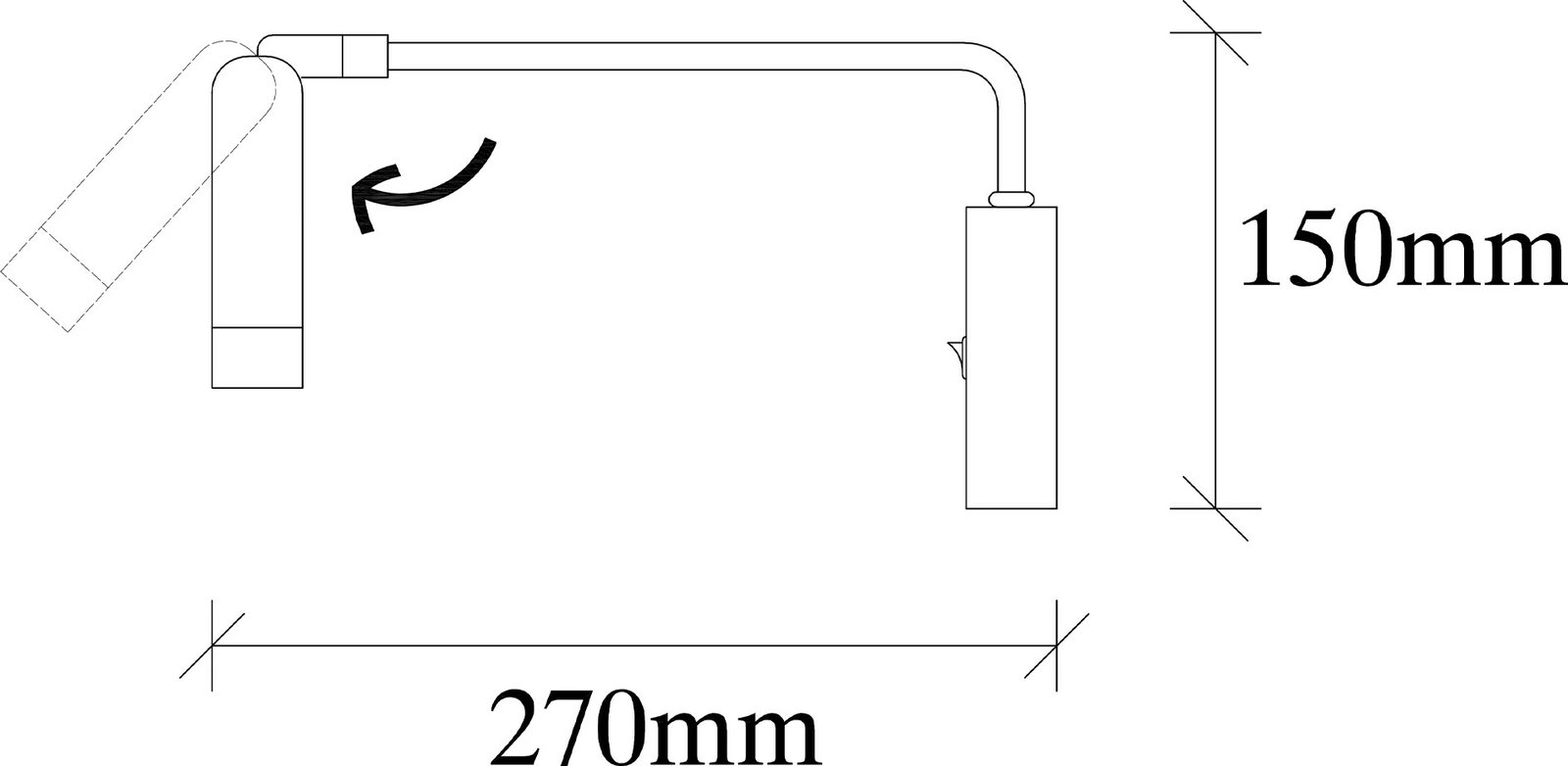 Llambë muri Opviq, Uğur - 6042, e zezë