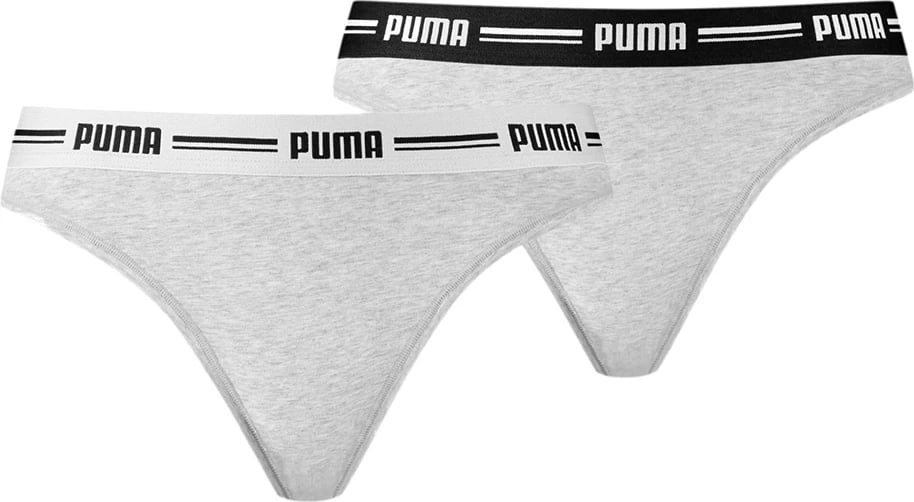 Të brendshme string për femra Puma, gri