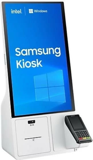 Kiosk vetëshërbimi Samsung LH24KMC3BGCXEN, 24", Intel Core i3, Windows 10 IoT, Bardhë Kiosk vetëshërbimi Samsung LH24KMC3BGCXEN, 24", Intel Core i3, Windows 10 IoT, Bardhë