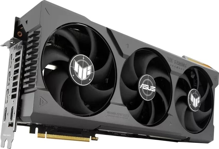 Kartë Grafike ASUS TUF Gaming TUF-RTX4080S-O16G-GAMING, NVIDIA GeForce RTX 4080 SUPER, 16 GB GDDR6X, e zezë