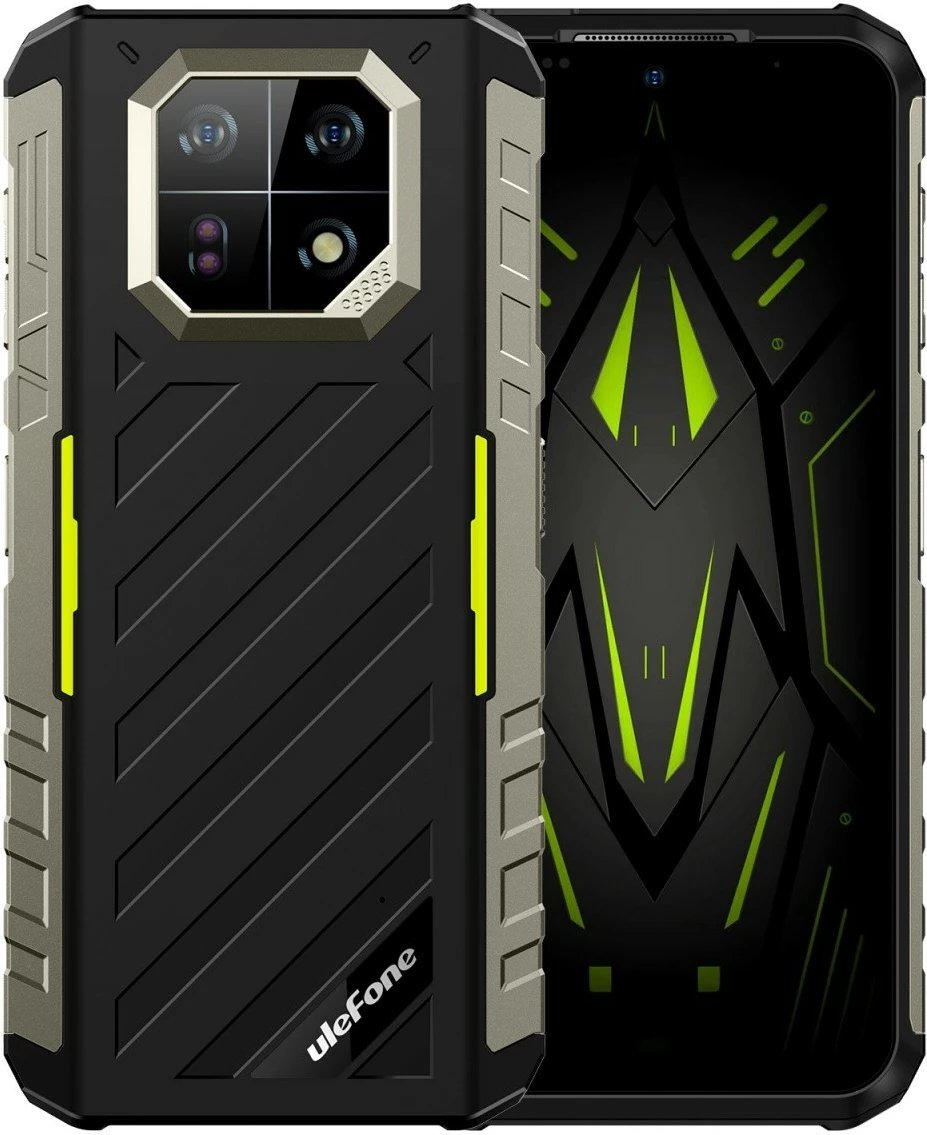 Celular Ulefone Armor 22, 8/128GB, IP69K, Gjelbër