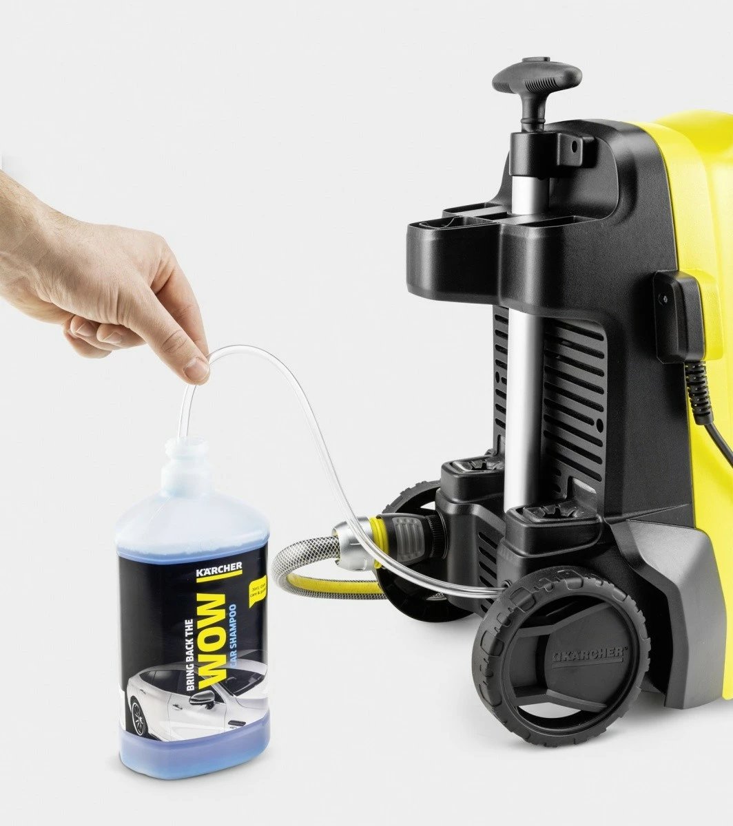 Aparat larës me presion Karcher K4 Classic Home, 1800W, 130 bar, i zi, set aksesorësh
