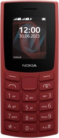 Celular Nokia 105 TA-1557, i kuq