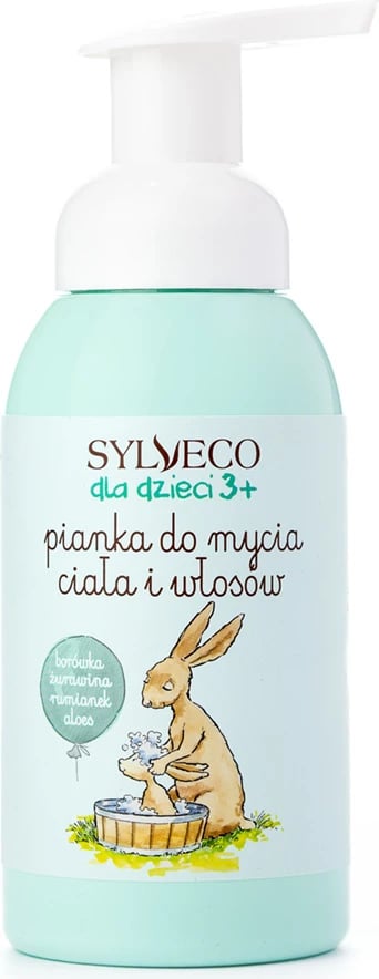 Shkumë për trup dhe flokë fëmijësh SYLVECO, 290ml