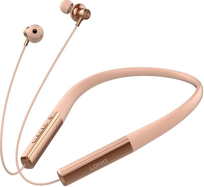 Kufje wireless neckband LDNIO N01, rose gold