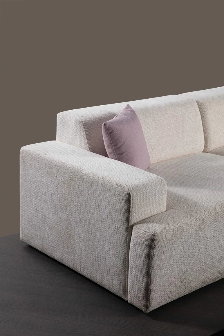 Këndore Melva, Atelier del Sofa, e bardhë, (L1.5 + O1 + C + O2 + Chl Djathtas)