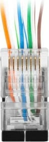 Set prizash rrjeti RJ45 Lanberg PLS-5000EZ, CAT 5e, 100 copë