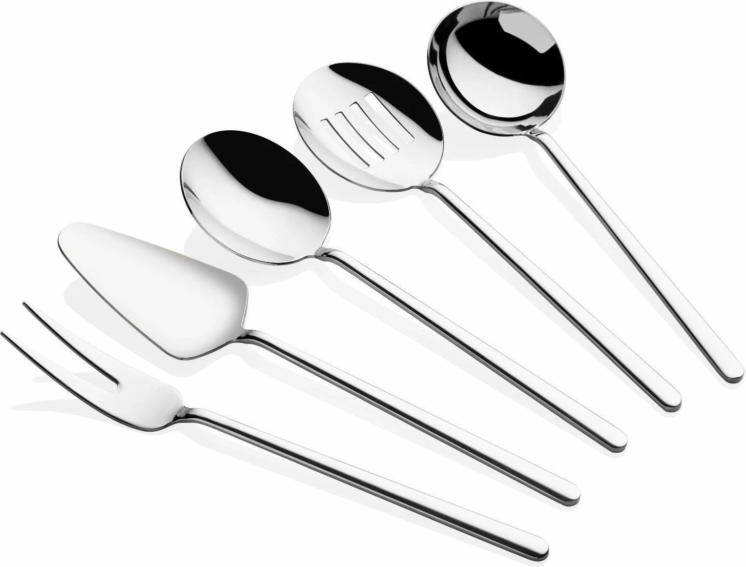Set shërbimi 5 pjesësh Hermia, Allegra, ngjyrë argjendi
