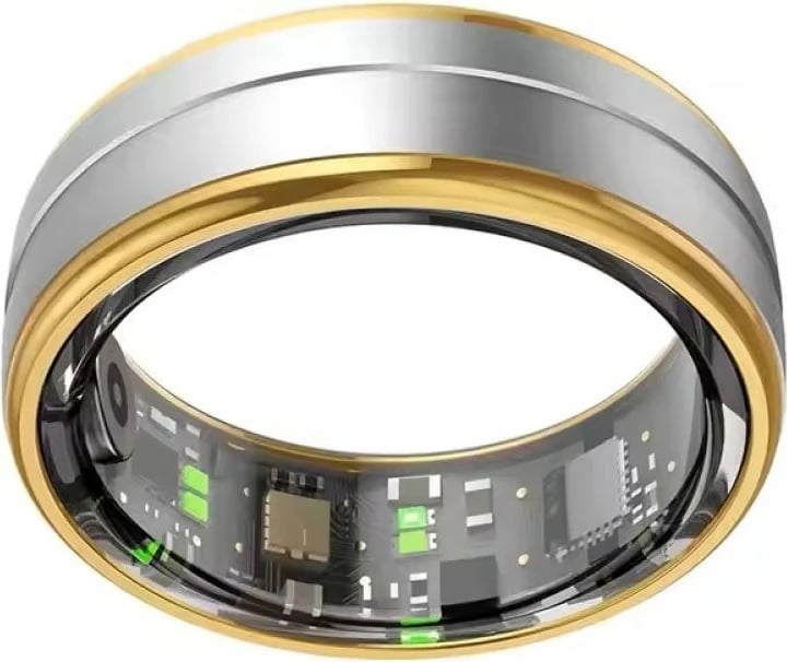 Unazë e mençur RUBICON për meshkuj, ari/argjend