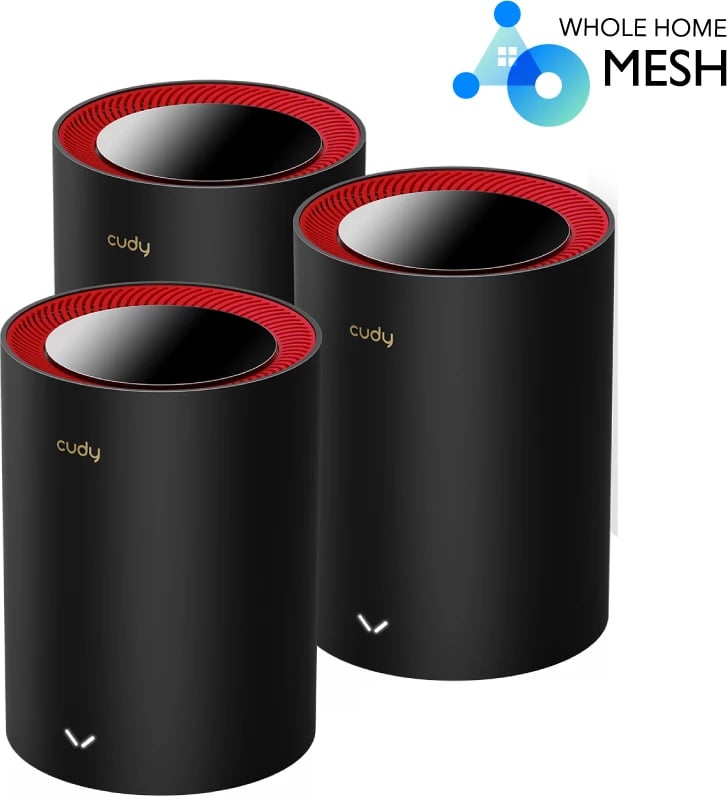M3000(3-Pack) AX3000 Wi-Fi 6 Mesh 2.5G Solution