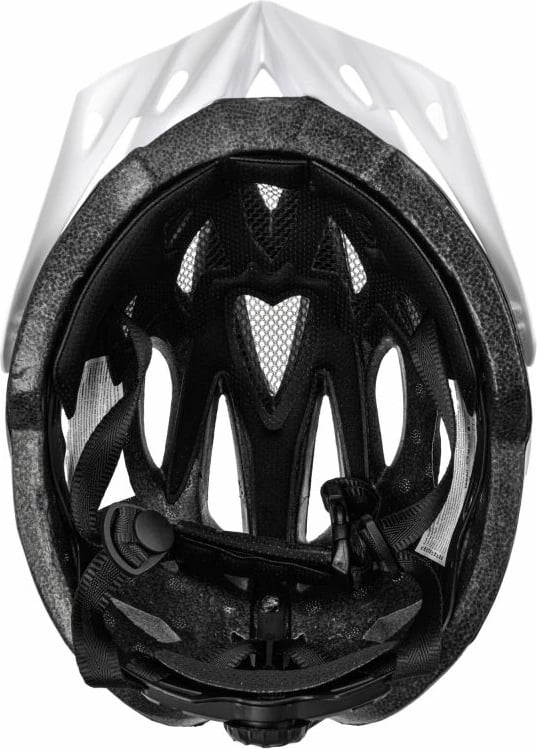 Helmetë biçiklete Meteor, uniseks, të bardhë