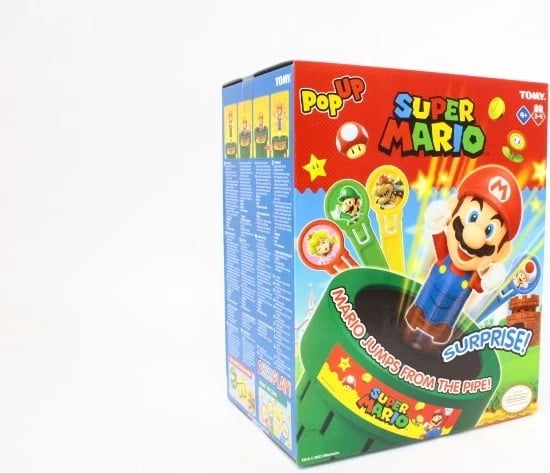 Lojë tavoline TOMY Pop Up Super Mario, shumëngjyrëshe