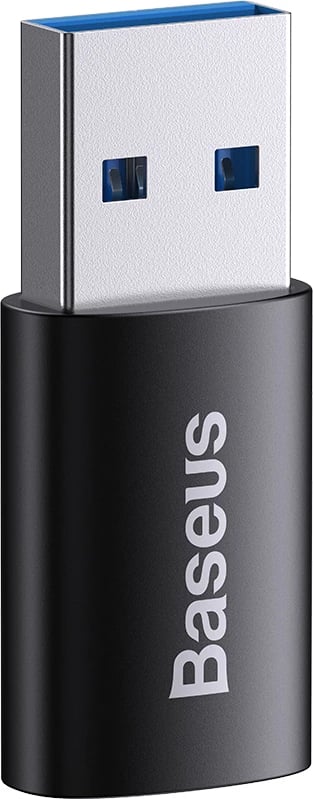 Adapter USB 3.1 OTG Baseus Ingenuity Series, USB-A në USB-C, i zi
