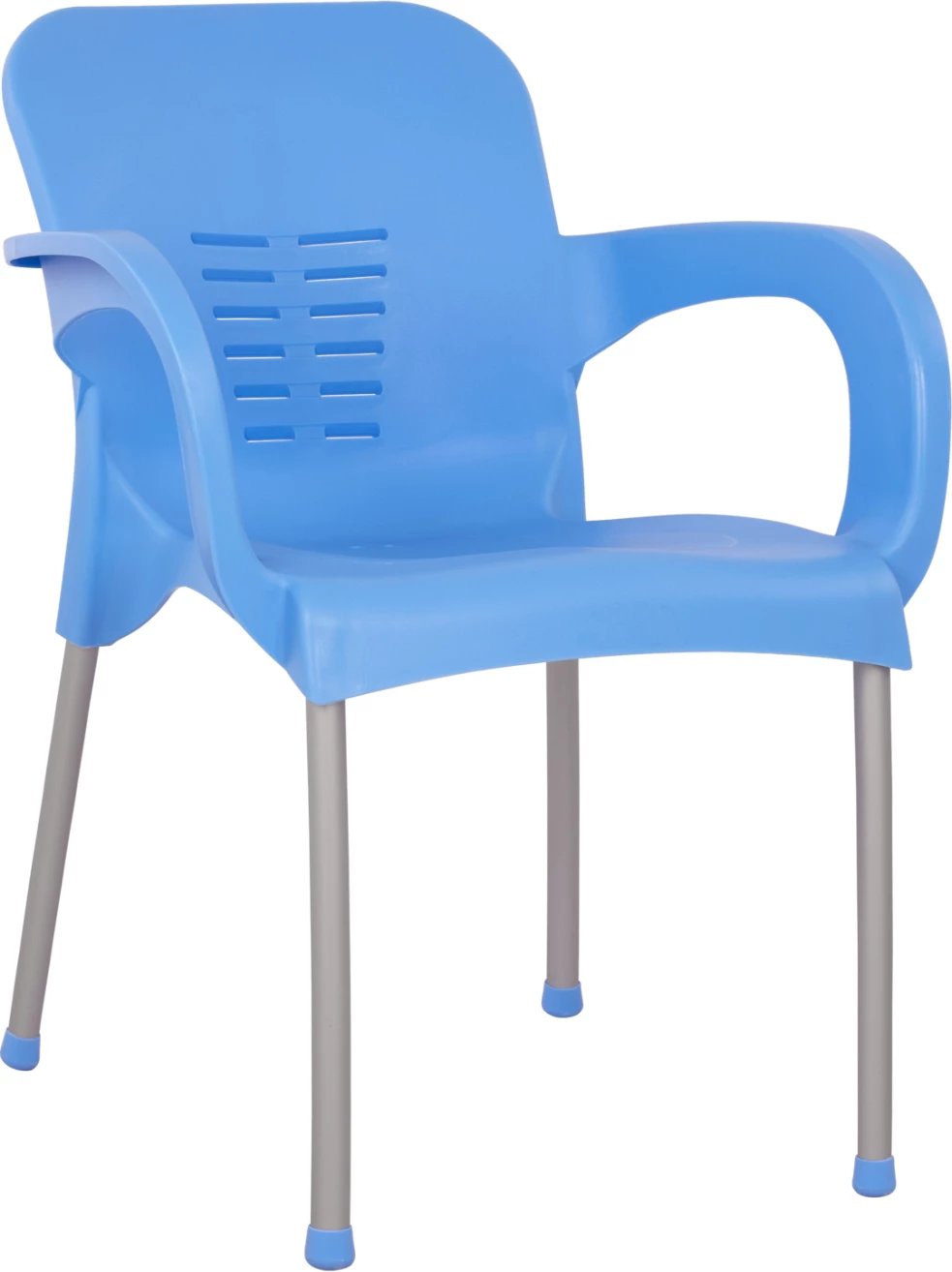 Karrige e qëndrueshme, ngjyrë blu, FH5592.08, 59x58x81 cm