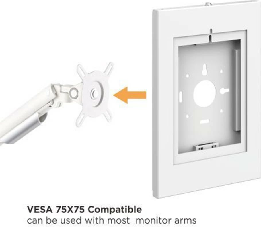 Mbajtës tableti Maclean MC-474W me bravë, për mur/tavolinë, 9.7-11", Bardhë Mbajtës tableti Maclean MC-474W me bravë, për mur/tavolinë, 9.7-11", Bardhë