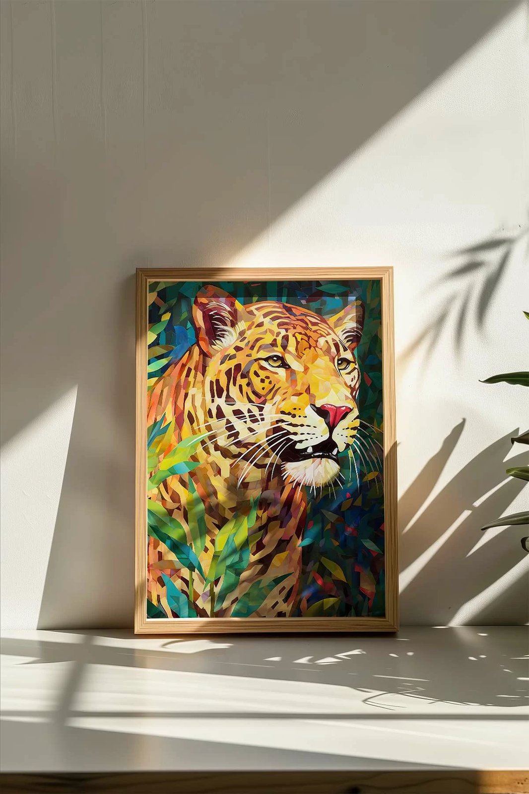 Pikturë dekorative me kornizë, shumëngjyrëshe, Wallity, Mscartmdl34