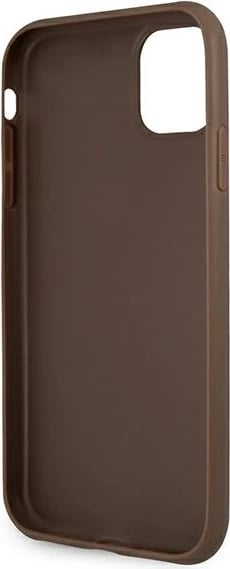 Mbështjellës Guess 4G Stripe për iPhone 11/XR 6.1", kafe Mbështjellës Guess 4G Stripe për iPhone 11/XR 6.1", kafe
