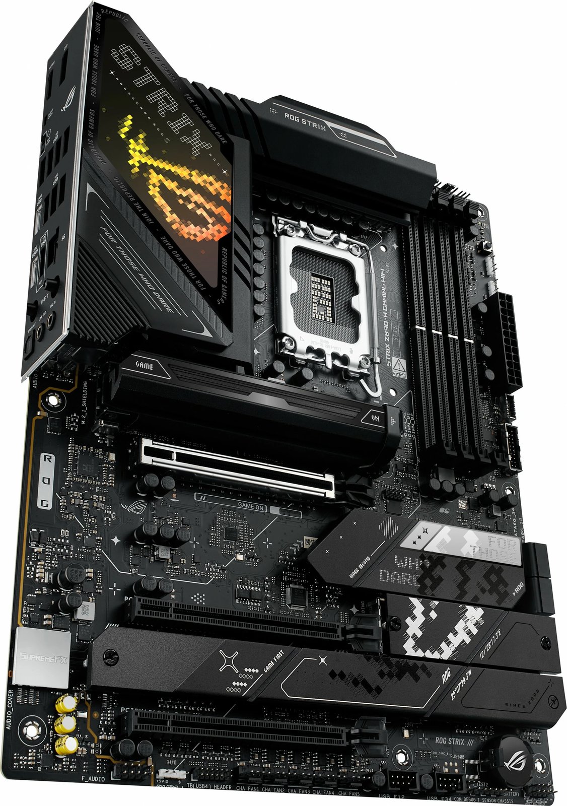 Pllakë amë ASUS ROG STRIX Z890-H, Intel, LGA 1851, DDR5-SDRAM, 256 GB Pllakë amë ASUS ROG STRIX Z890-H, Intel, LGA 1851, DDR5-SDRAM, 256 GB