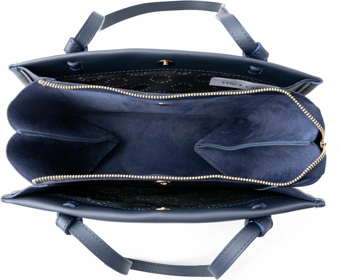 Tote bag Avellino, ngjyrë e kaltër e errët, Vince Camuto