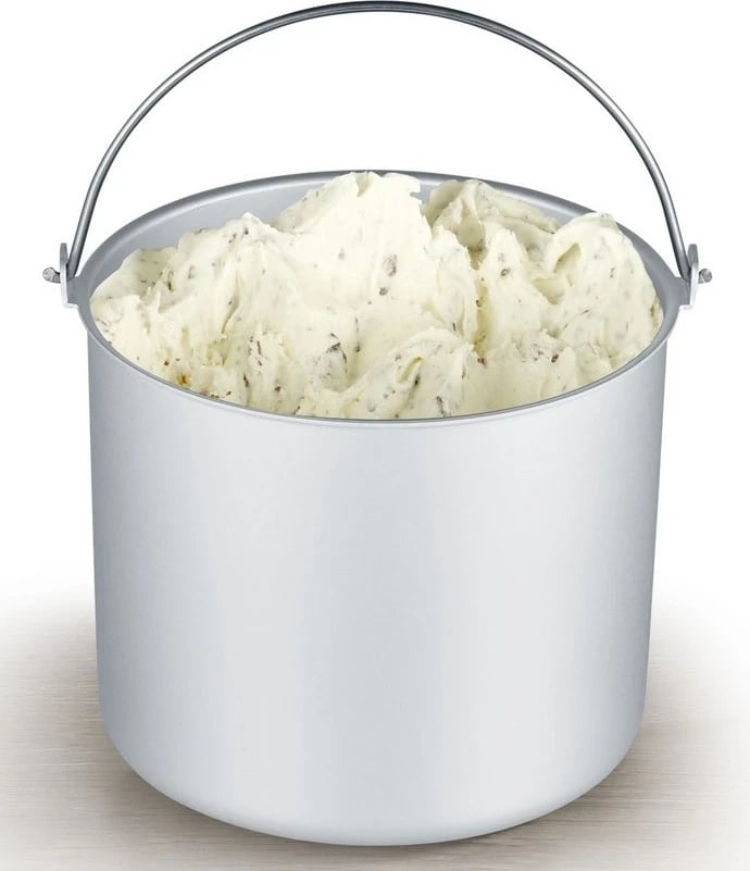 Aparat për akullore Severin EZ 7405, 2L, 180W, argjendtë