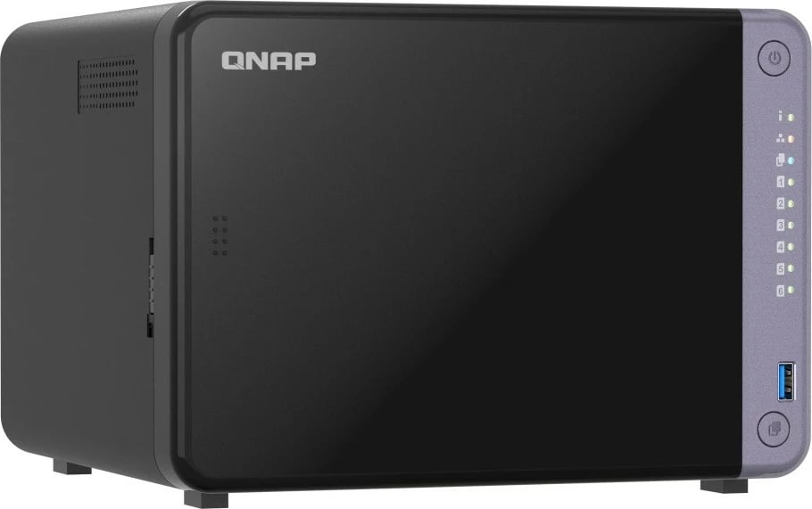 NAS desktop QNAP TS-632X-4G, 6 x 3.5", 4 GB RAM, 10GbE, i zi