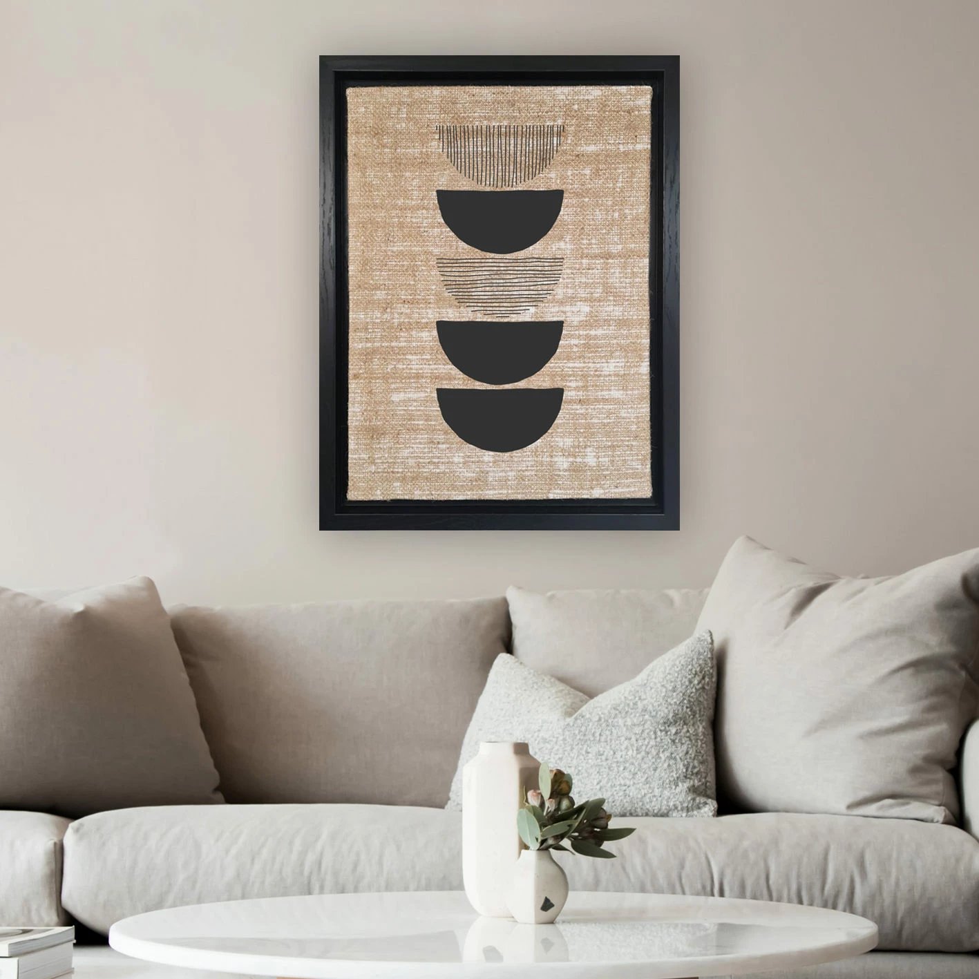 Pikturë dekorative në kanavacë Wallity, LSJ218042895242 - 4666, shumëngjyrëshe, 46x66cm