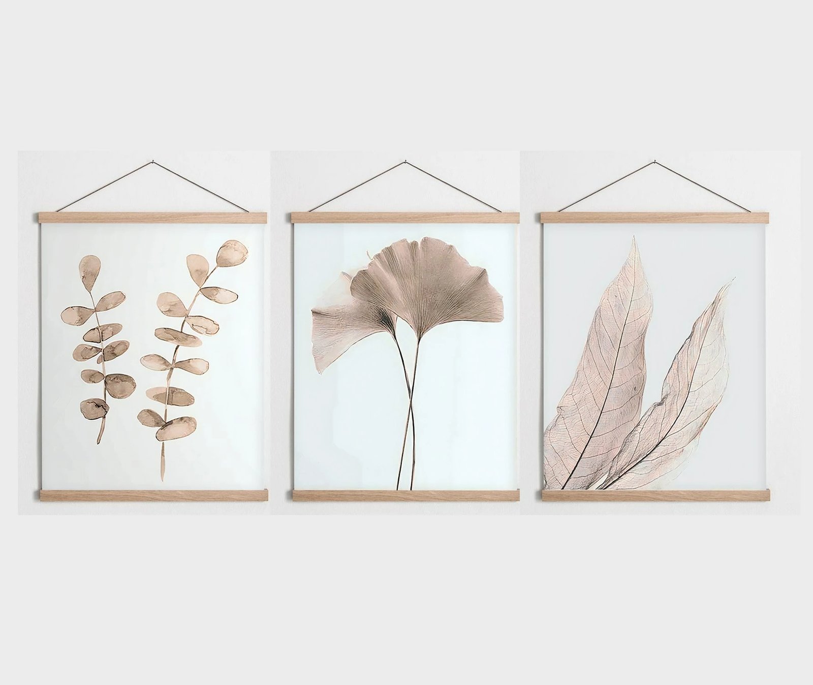 Pikturë dekorative me kornizë (3 copë), Wallity, SRG01