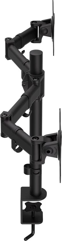 Mbajtëse dyfishe për tavolinë ENDORFY Atlas, 68.6 cm (27'), e zezë
