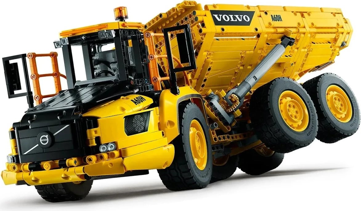 Set LEGO Technic Volvo 6x6 Articulated Hauler 42114, Verdhë Set LEGO Technic Volvo 6x6 Articulated Hauler 42114, Verdhë