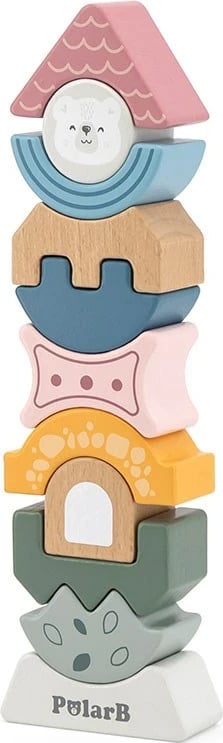 kullë druri, Viga PolarB, 11 forma grumbullimi, për 18+ muaj, shumëngjyrëshe