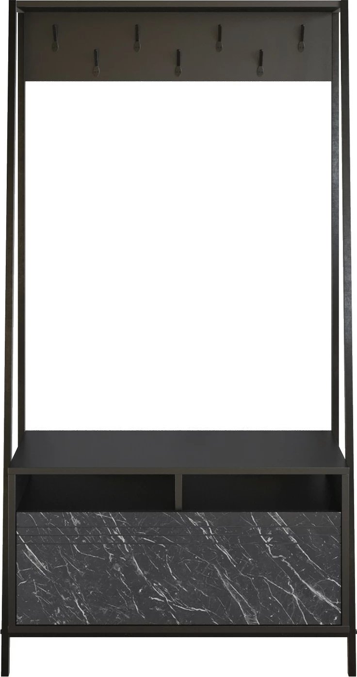 Stendë korridori, ngjyrë e zezë, mermer, Devin