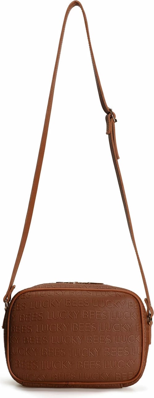 Çantë crossbody Lucky Bees, ngjyrë tan, 951